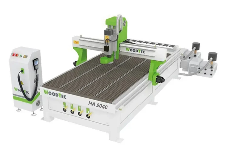 Фрезерно-гравировальный станок с ЧПУ Woodtec HA-2040, фото 1