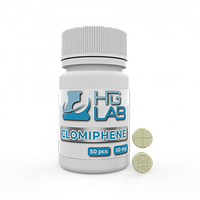 Препарат Clomiphene-50 HGLab, 50 таб