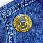 Сувенирный значок "Герб Казахстана" (58 мм), фото 5