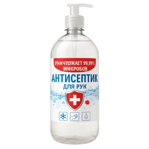 Антисептик 1л с помпой жидкий - фото 1 - id-p80210449