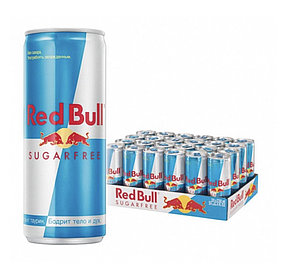 Red Bull Sugarfree энергетический напиток, 250 мл, 24 штуки