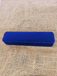 Футляр синий / бархат / 22*5 см ( пр. Абая 141 )