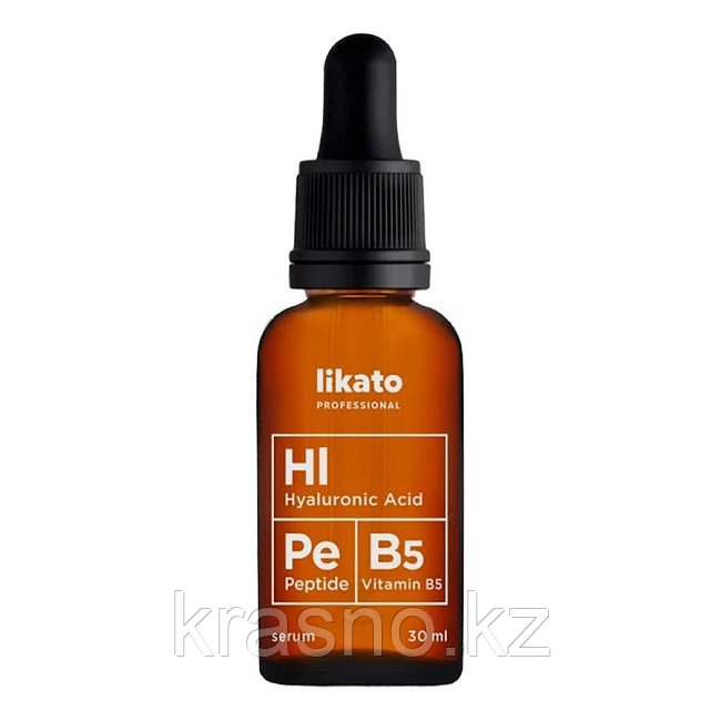 Сыворотка для лица с лифтинг-эффектом Hl, Pe, B5, LIKATO 30мл