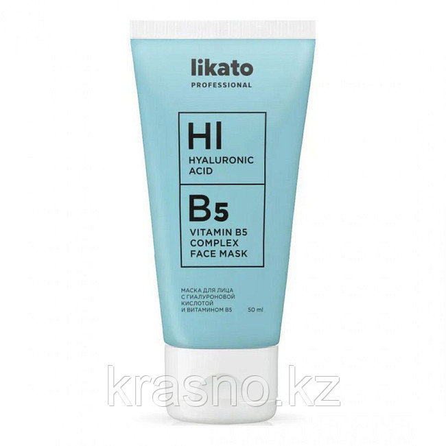 Маска для лица гиалуроновое восстановление Age Eraser LIKATO 50мл