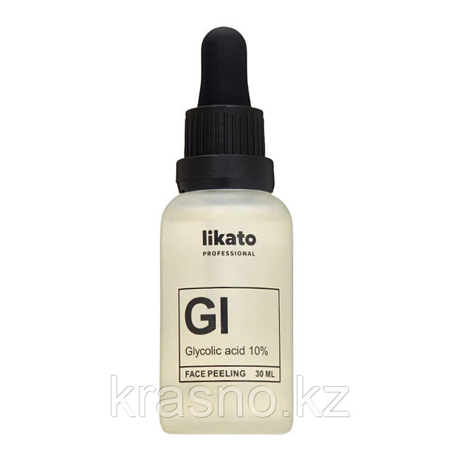Пилинг для лица с гликолевой кислотой 10% Glycolic Acid LIKATO 30мл