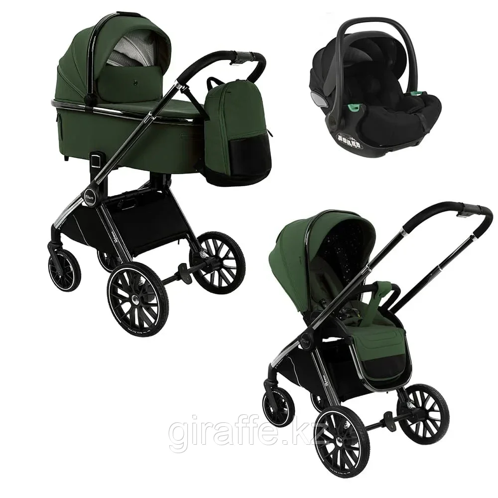 Коляска 3 в 1 Pituso Mayla Luxury Forest Green, фото 1