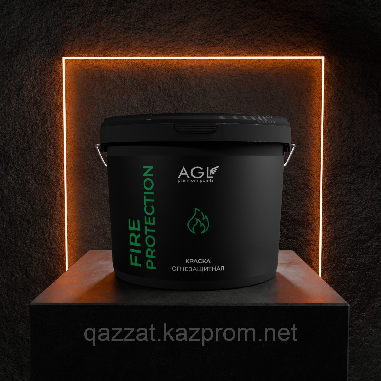 Огнезащитная краска AGL FIRE PROTECTION 5 кг