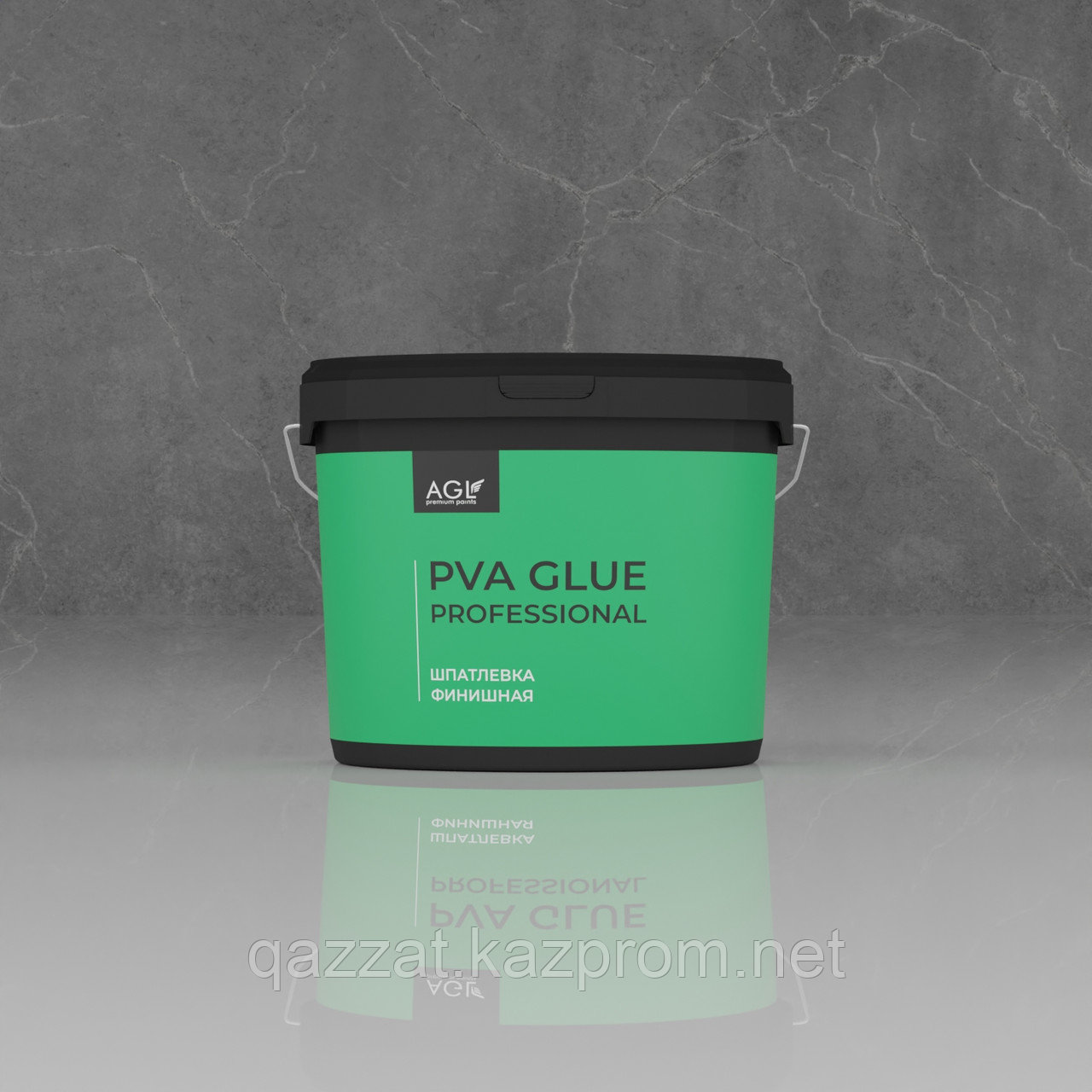 Клей ПВА усиленный AGL PVA GLUE PROFFESIONAL 0,8 кг