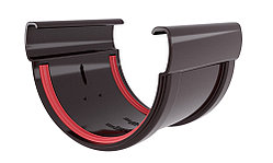 Соединитель желобов 135 ПВХ Grand Line