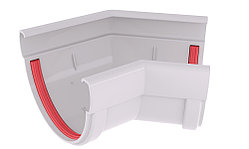 Угол желоба 135град. 135 ПВХ Grand Line белый