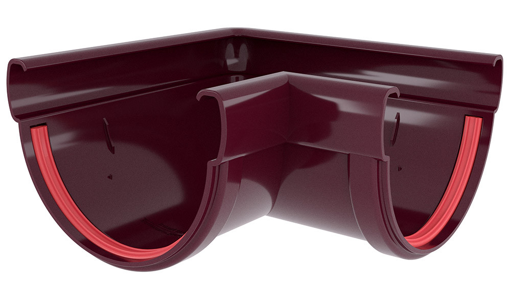 Угол желоба 90 град. 135 ПВХ Grand Line, фото 1