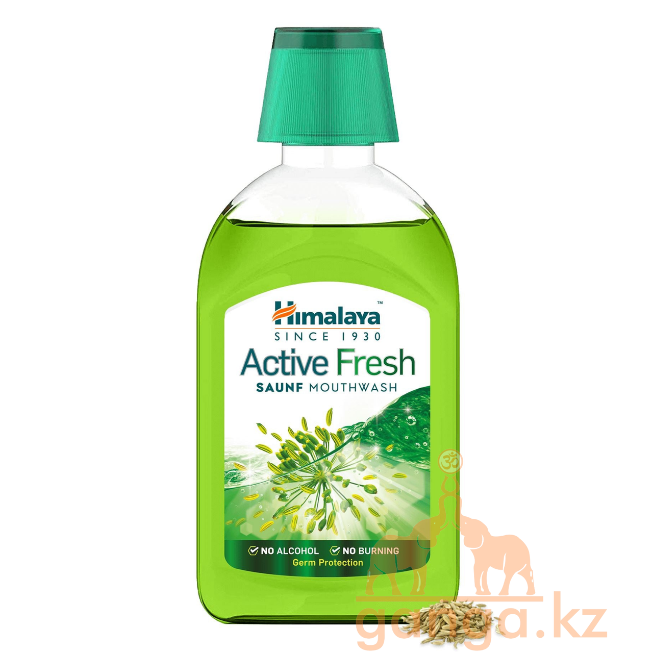 Ополаскиватель для рта с фенхелем (Active fresh fennel mouthwash Himalaya), 215 мл