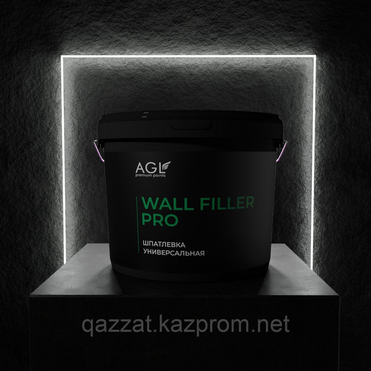 Шпатлевка универсальная AGL WALL FILLER PRO 3,5 кг