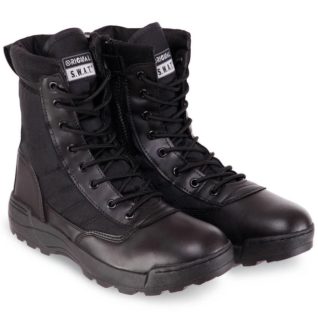 Тактические берцы Swat черный, фото 1