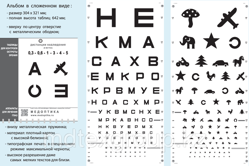 «Альбом сводный №1» в офтальмологии