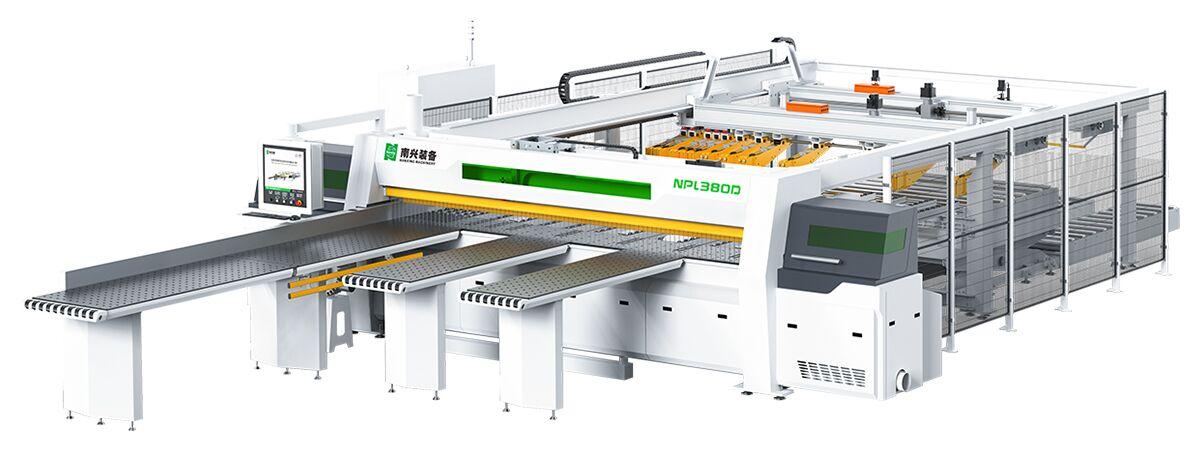 NPL380D. Пильный центр с задней загрузкой (с двойным толкателем)