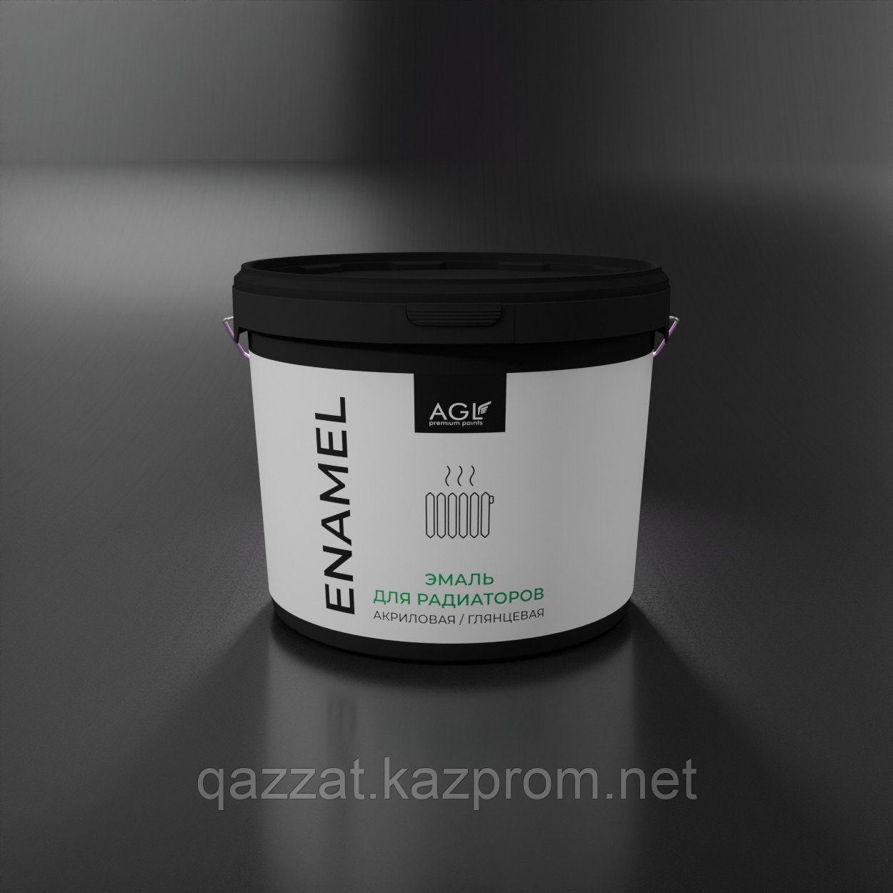 Эмали AGL ENAMEL для радиаторов (глянцевая) 5 кг