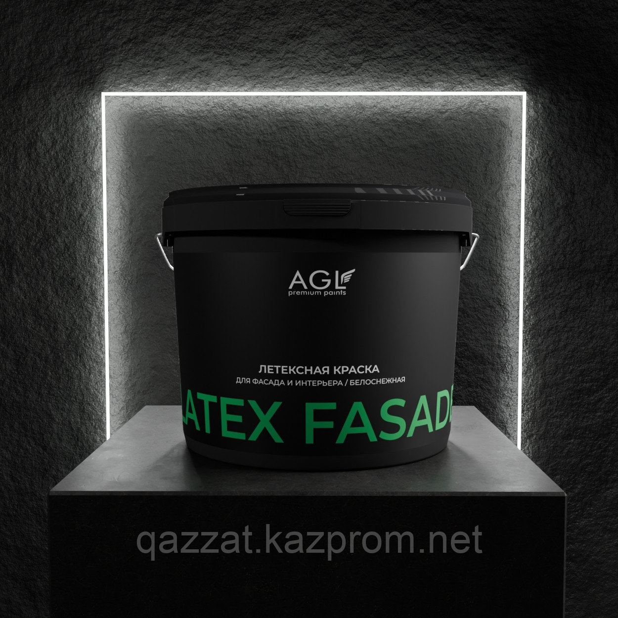 Акриловые фасадные краски AGL LATEX FASADE 3 кг