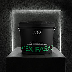 Акриловые фасадные краски AGL LATEX FASADE 1 кг