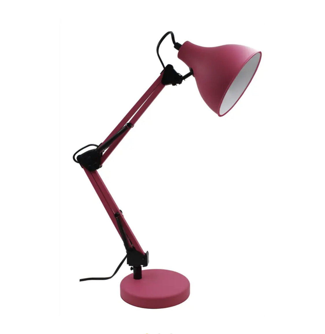 Рабочая лампа настольная Inspire Ennis цвет розовый