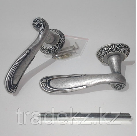 HIGHGRADE HR.540Z.600.AS HG дверная ручка на розетке антик серебро 4870211230260, фото 1