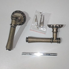 HIGHGRADE HR.430.Z6.00.AB HG дверная ручка на розетке антик бронза 4870211230314, фото 4