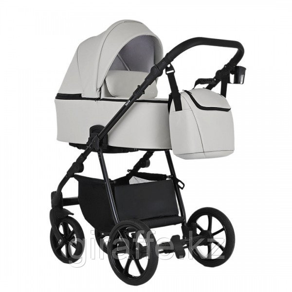 PITUSO Коляска 2 в1 Tossa Кожа/Light Grey