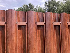 Европланка 126 мм металл пикет қоршауы (Printech 3D/2)