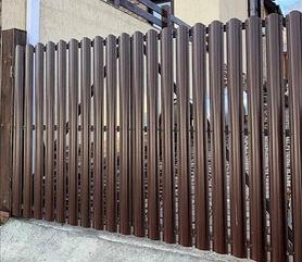 Европланка 126 мм металл қалқа (RAL 8017/2)