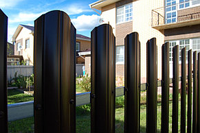 Европланка 126 мм металл пикет қоршауы (Жылтыр)