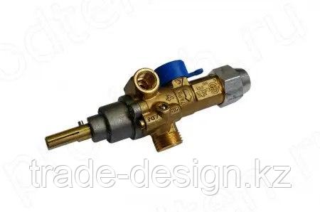Кран газовый 21SVM9х1 с резьбой М16х1,5 для газа (10013160/050722/3335531, ИТАЛИЯ)
