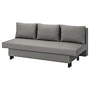 3-местный диван-кровать  ЭЛЬВДАЛЕН, Книса серый ИКЕА, IKEA