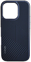 Чехол на iPhone 16ProMax X-level Rhombus Collection Blue