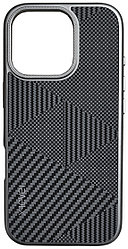 Чехол на iPhone 16 Pro X-level Rhombus Collection Gray
