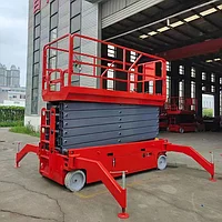 Подъемник ножничный самоходный GTJZ16 320кг 16м