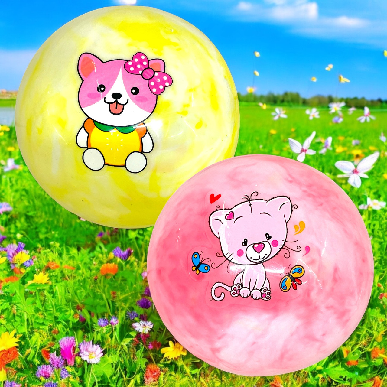 Гелевый мяч зверушка, фото 1