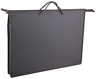 Папка для чертежей и рисунков А3 ArtSpace, серый, пластик, на молнии