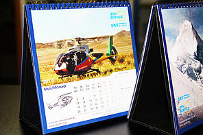 Календарь домик перекидной настольный