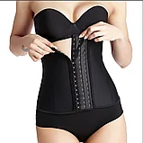 Корсет Orgin двуслойный латекс черный 2XL., фото 4