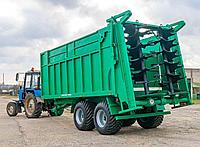 Полуприцеп-разбрасыватель навоза ПТСС