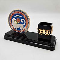 Сувенирная монета с гербом Алматы