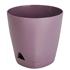 Горшок цветочный Ingreen Amsterdam ø11 h10.7 см v0.65 л пластик ассорти