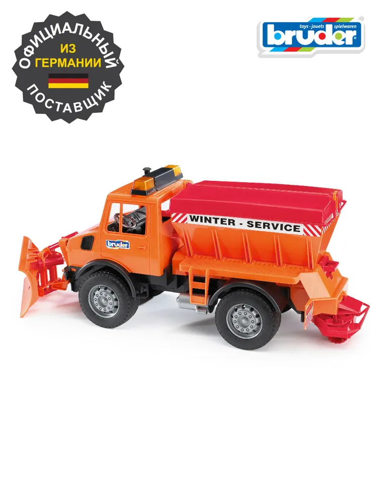 Bruder Игрушечная Снегоуборочная машина Mercedes-Benz (Брудер)