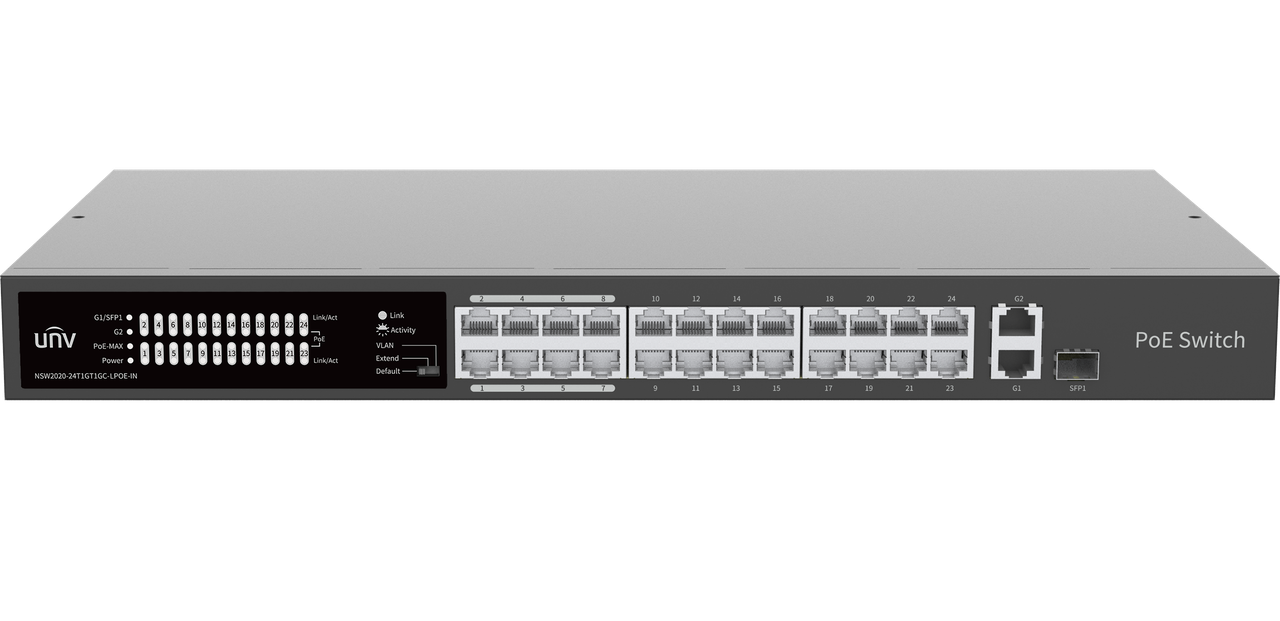 NSW2020-24T1GT1GC-LPOE-IN PoE коммутатор, фото 1