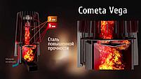 Дровяная банная печь Grill'D Cometa Vega 350 Window Max., фото 5