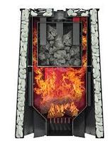 Дровяная банная печь Grill'D Cometa Vega 350 Window Max., фото 10