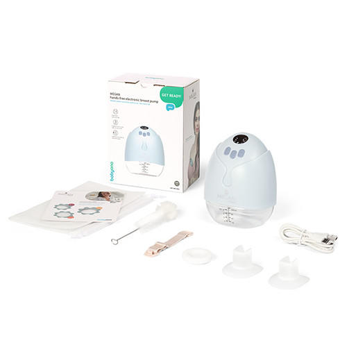 Молокоотсос электрический беспроводной MEGAN от BABYONO, не требует рук, BPA-free, фото 1
