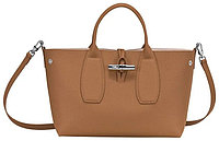 Сумка-шоппер Longchamp Le Roseau Handbag Natural, натуральная кожа, бежевый