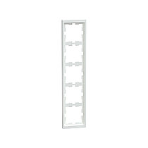 Рамка MERTEN MTN4050-6535 D-Life 5 постовая белый лотос