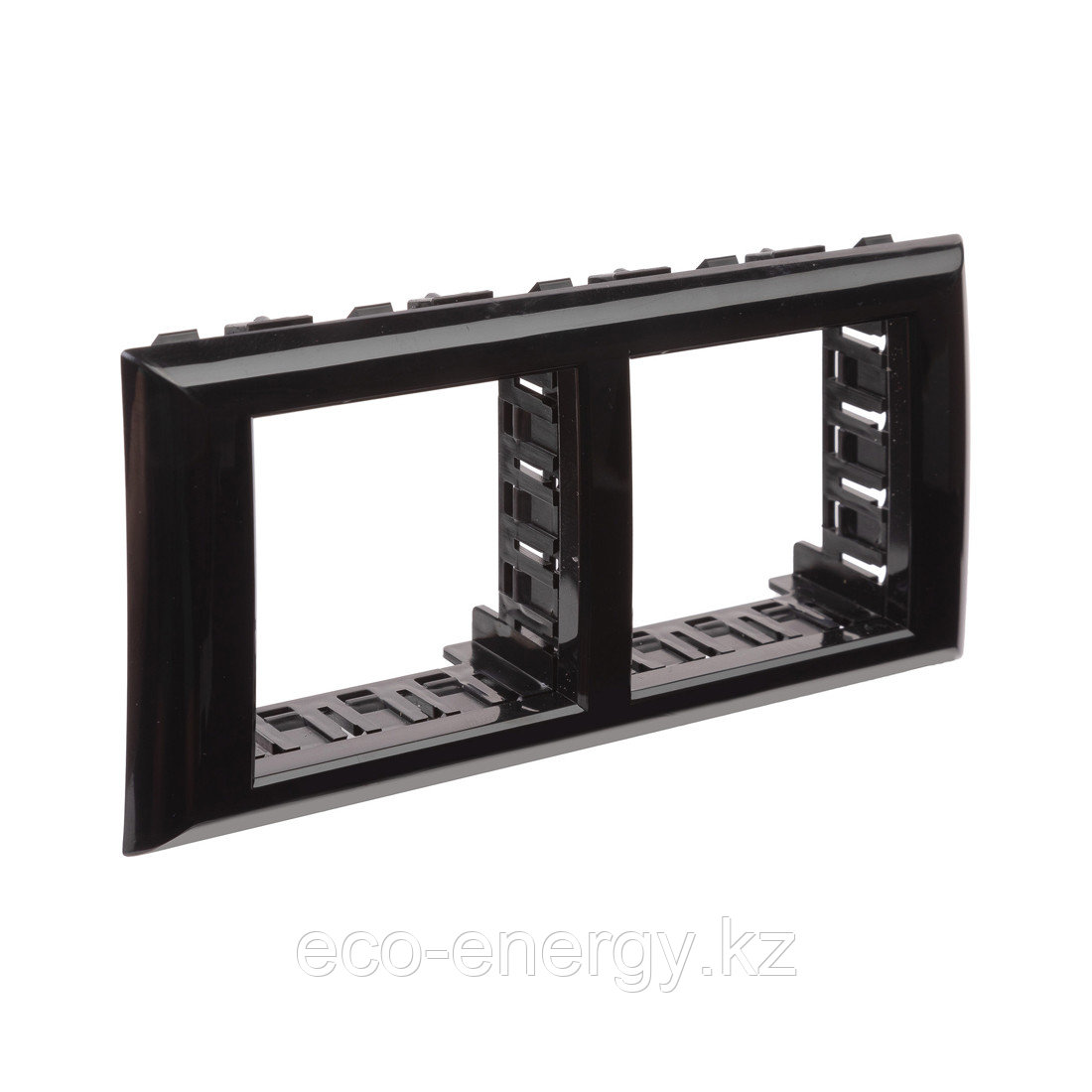 "In-liner Front" DKC 4402914 4 модуліне арналған "Avanti" жақтау-суппорт Қара